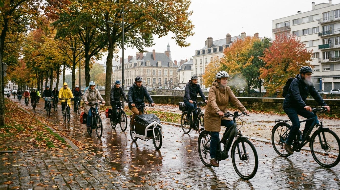 Réseau Express Vélo Rennes Aéroport
